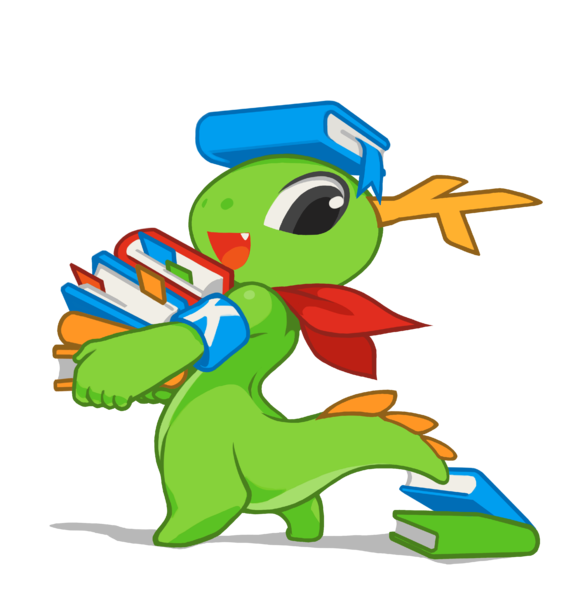 File:Mascot konqi-support-document.png